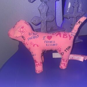 PINK Victoria's Secret Pink Dog Plush